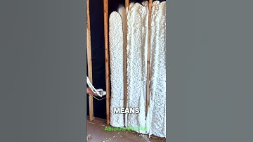 This spray insulation foam is a GREAT innovation. 💡 #shorts