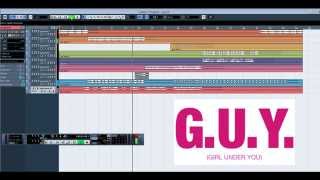 Lady Gaga - G.U.Y. (Cubase cover by @andrixbest)