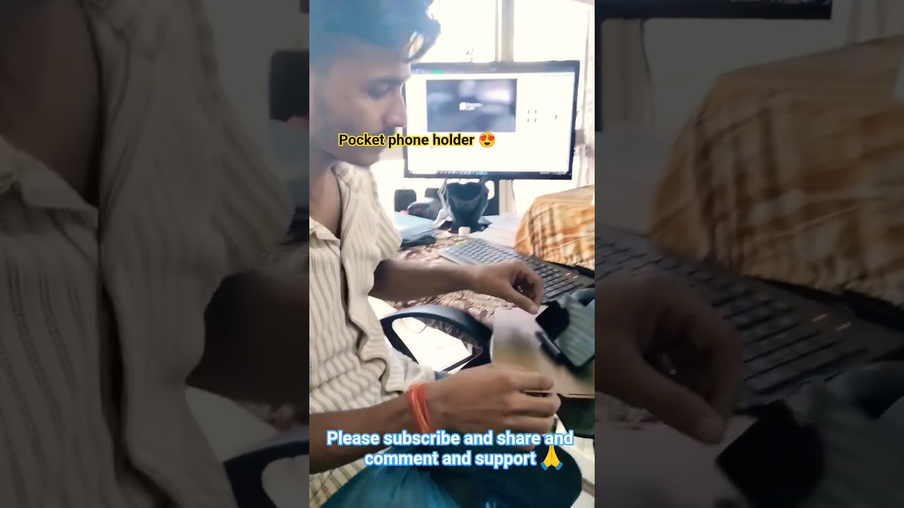 pocket phone holder 😍 