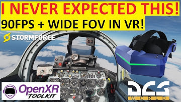 DCS WORLD: 90FPS IN VR! OPEN XR TOOLKIT + VR SETTINGS | PIMAX 5KS & 8KX  | 12900K / RTX 3090TI