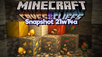 We can FORTUNE IRON Now?! ▫ Minecraft 1.17 Snapshot 21w14a ▫ Caves & Cliffs Update