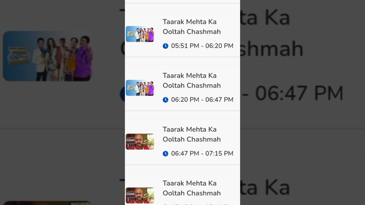 sony pal today Schedule 