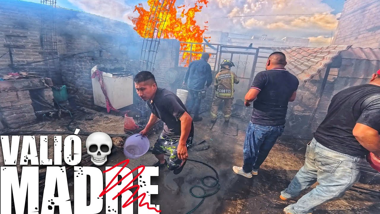 ¡Se incendia una casa! 😱🔥🚒/ Observaciones Diarias 📷👀
