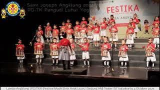 Juara 1 FESTIKA 2025 | Tanah Airku | Saint Joseph Angklung | PG-TK Pangudi Luhur Yogyakarta
