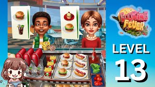 Cooking Fever Level 13 - Fast Food Court (No Boosters) ⭐⭐⭐ screenshot 3