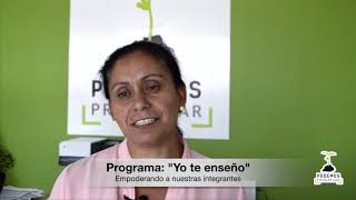 Programa "Yo te enseño" Podemos Progresar