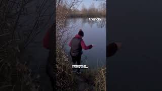Fishing Prep Gone Wrong: The Hilarious Slip You Have to See 😂