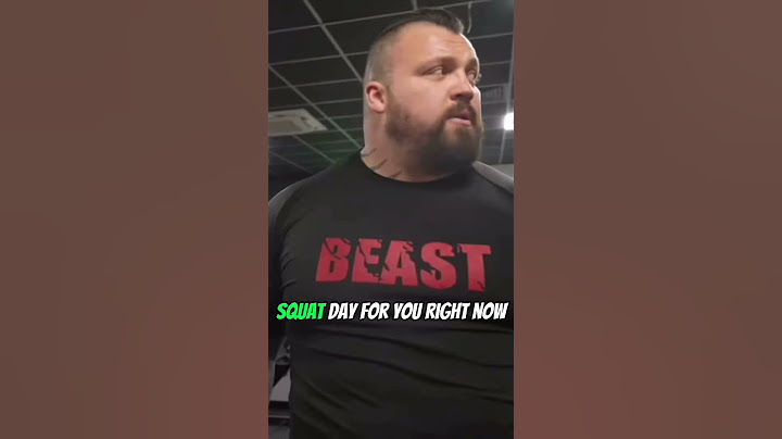 Eddie Hall and Jesse James West!!! #shorts #eddiehall #viral #legday #squat #gymvideo
