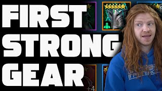 THIS RARE HERO IS AMAZING? First STRONG GEAR ACQUIRED! Raid Shadow Legends