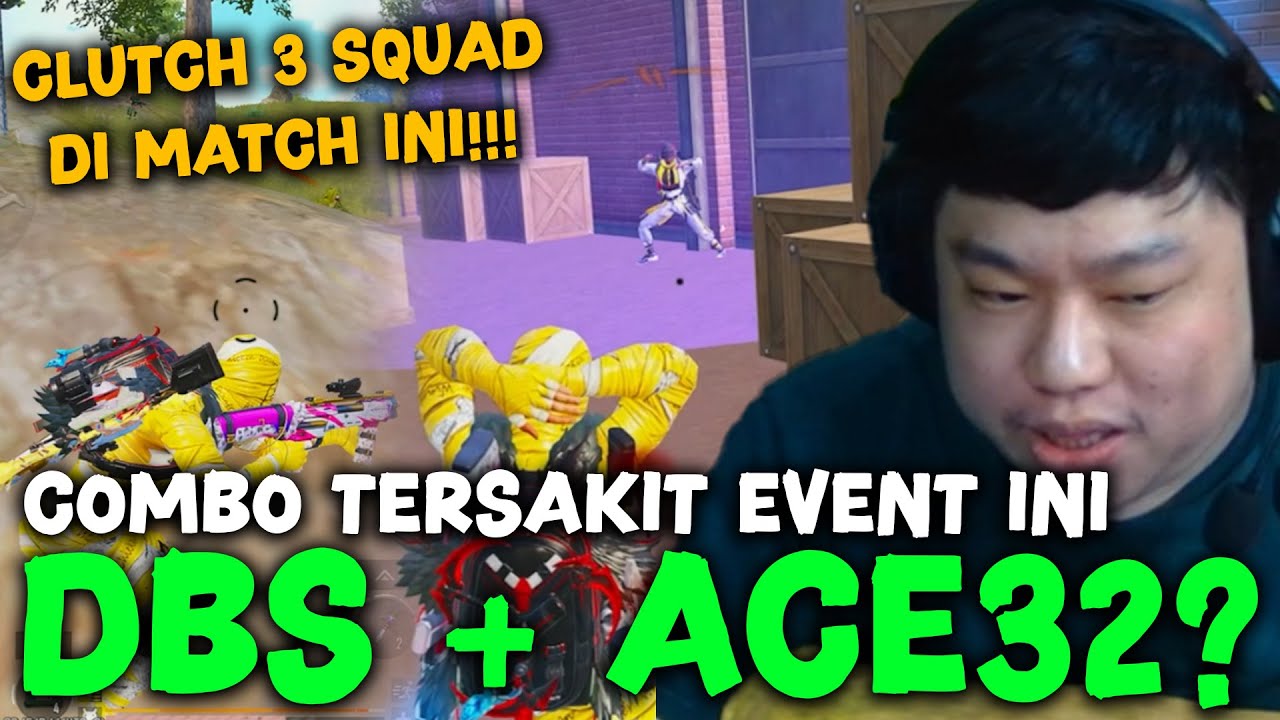 GURU CLUTCH 3 SQUAD DI MATCH INI PAKE COMBO SENJATA TERSAKIT DI EVENT KALI INI! | RICS PUBGM