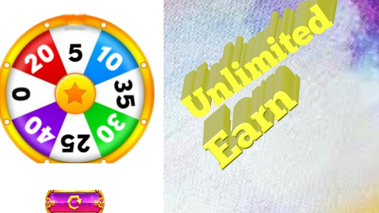 Unlimited spin and unlimited scratch card.