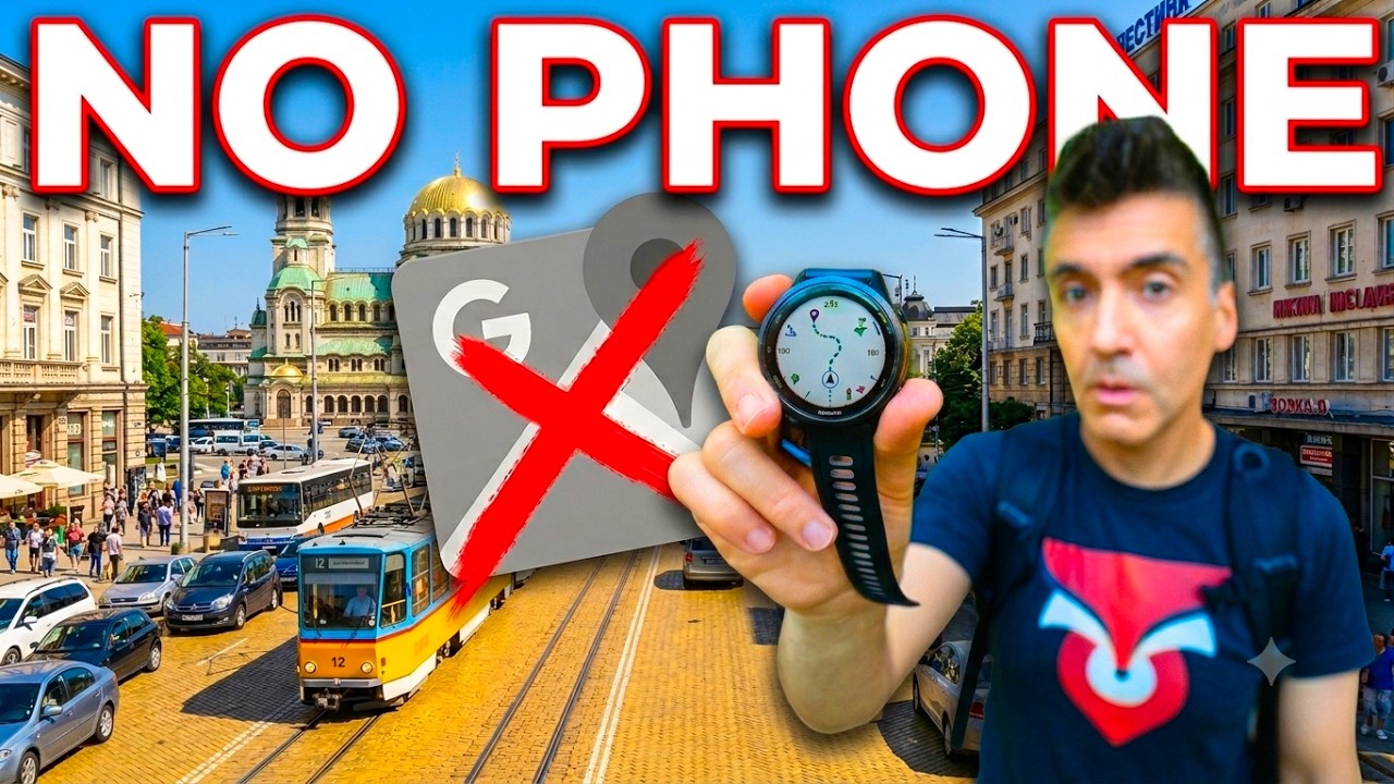 Trying To Navigate A Foreign City with Only A Garmin 970