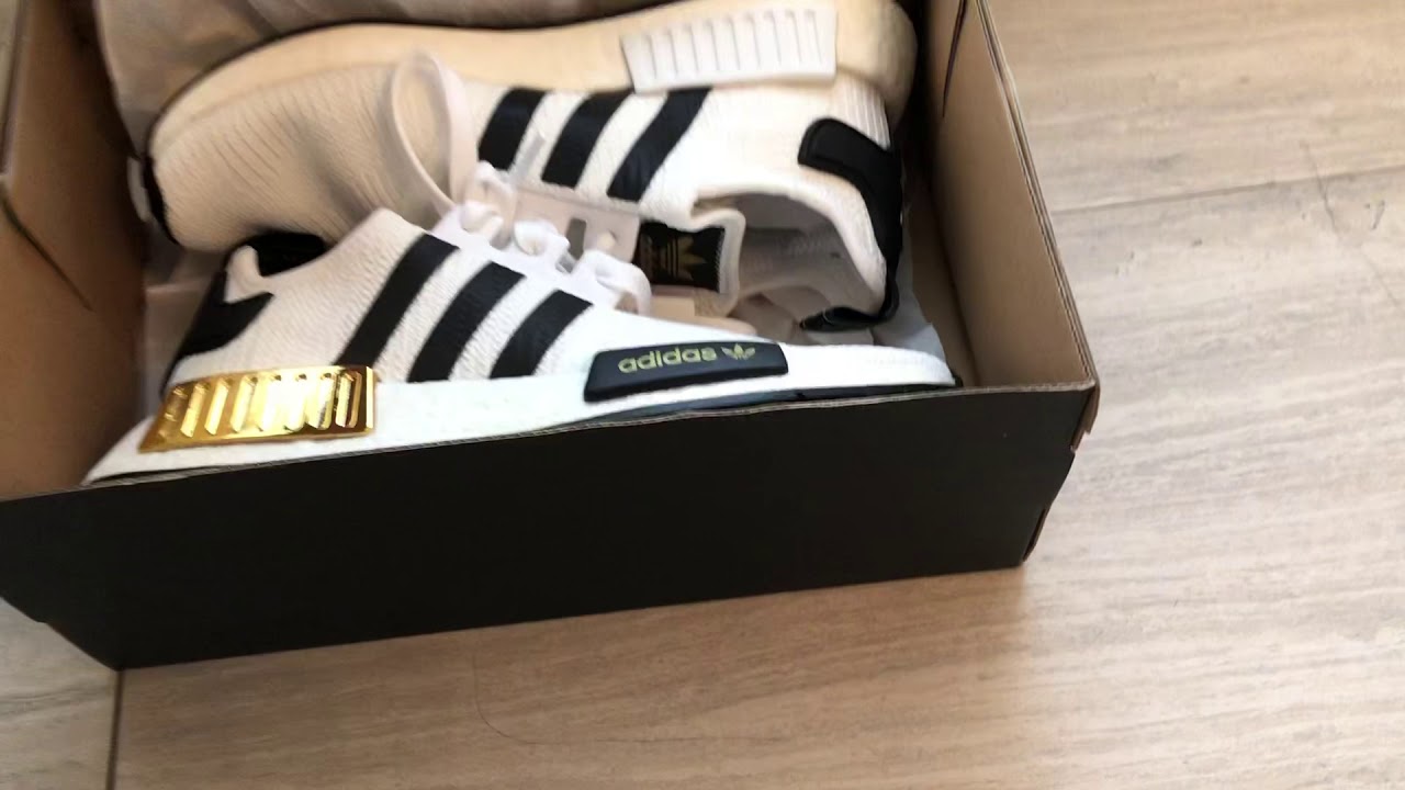 nmd gold white