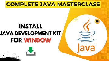 How to Install JDK 11 for Windows |  Java Development Kit. for Windows | java masterclas