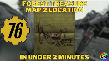 How to Find the Forest Treasure Map 2 in #Fallout76 #fallout76guide