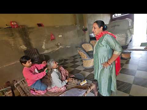 Maa Ke Hair Puff Bna Rhi Aarushi 🤣|| Sunil Pal Vlogs