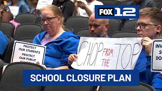 Portland Public Schools board weighs plan to close up to 20 schools