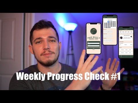 Weekly Progress Check #1 - Basic User Cycle and Login UI