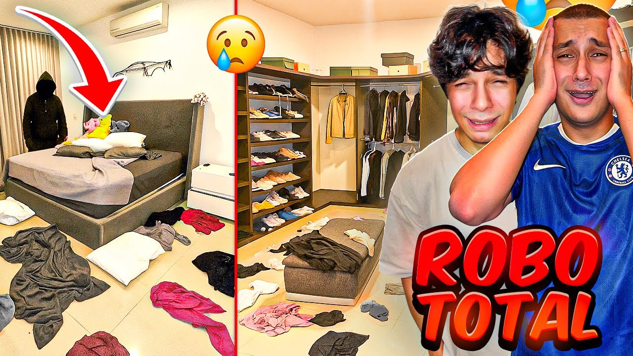 SE METIERON a ROBAR AL CUARTO Y CLOSET de YAIR17 y SE LLEVARÓN TODO😨...