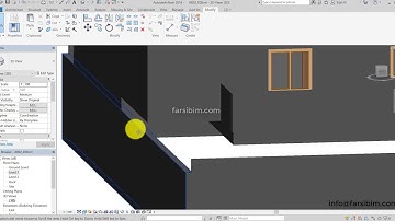 آموزش رویت معماری-فصل 2 قسمت 9 دیوار راه پله  - Revit Architecture