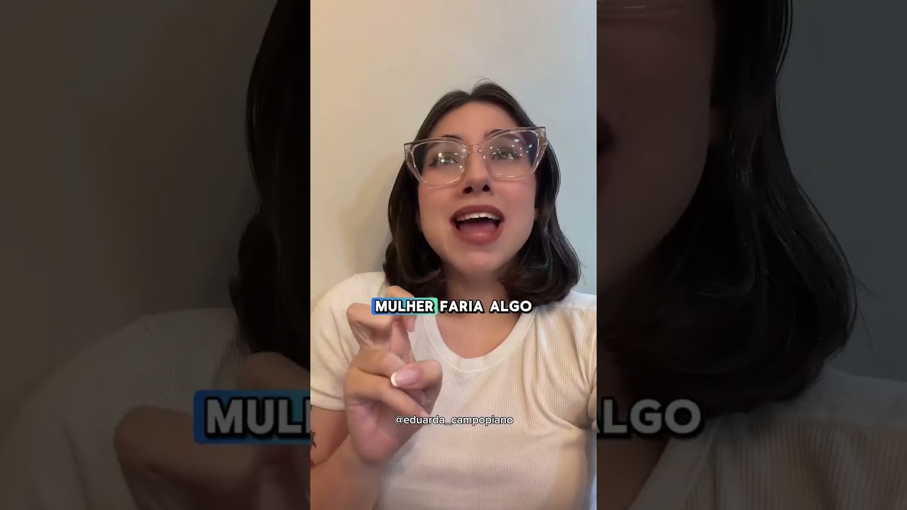 Eu fui assediada por uma mulher.