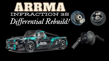 Arrma Infraction Rear Differential Rebuild!