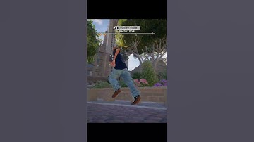 He was hiding in a bush...