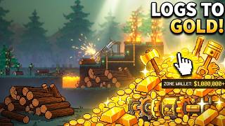 I turned my log farm into a gold mine!