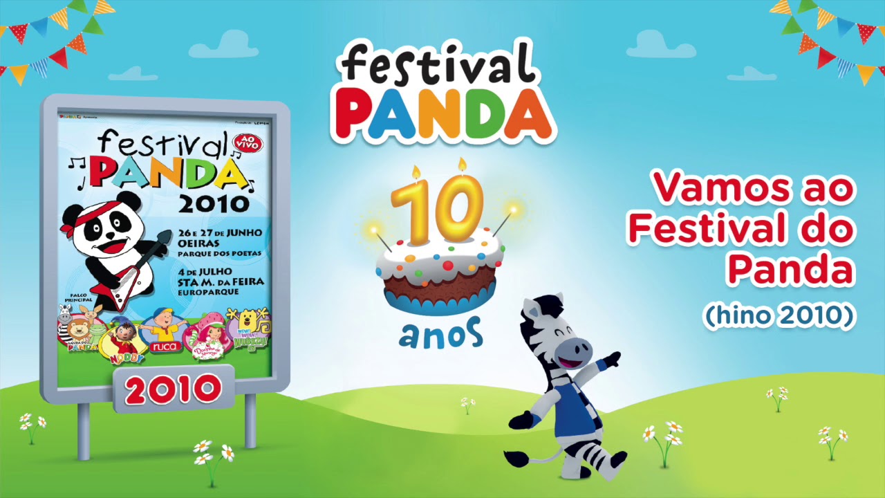 VAMOS AO FESTIVAL DO PANDA FESTIVAL PANDA ( áudio oficial ) YouTube