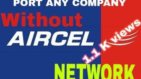 Aircel UPC/MNP/PORT   Aircel  mnp mobile number without network  (Problem Solved ) UPc code generate