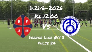 Bk Frem U13 - Farum Bk U13(D.21/6 - 2026. Drenge Liga Øst 3 Pulje A)