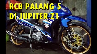 BELI VELG RCB SP522 PALANG 5 GOLD UNTUK JUPITER Z1 HARGA 1,5 JT #velgrcb #velgenkei #racingboy