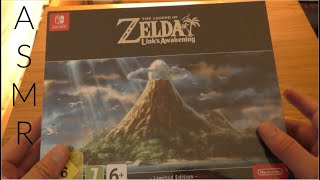 (ASMR) Zelda Link's Awakening Unboxing ??