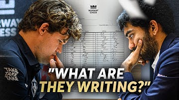 What are Chess players WRITING DOWN after each MOVE? 🤔Chess Notations explained | Norway Chess 2025