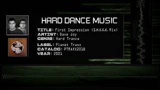Dave Joy - First Impression (S.H.O.K.K. Mix) [HQ]
