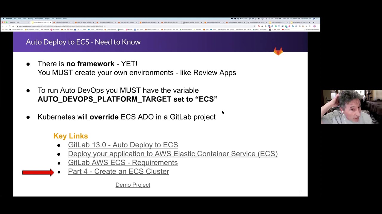 GitLab 13.0: AWS ECS Auto DevOps - YouTube