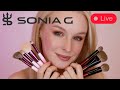 Прямой эфир по кистям Sonia G - Fusion Series & Lotus Set