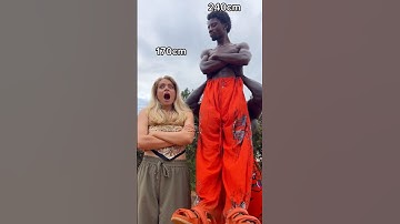 The African Giant came to help Ray🤯 @jaymondy. @a_k_da_don #shorts #viral #trend #challenge