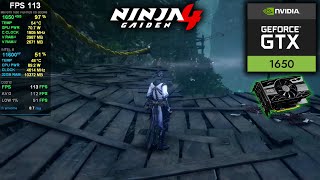 Ninja Gaiden 4 | GTX 1650 Performance Test - Is it Playable?