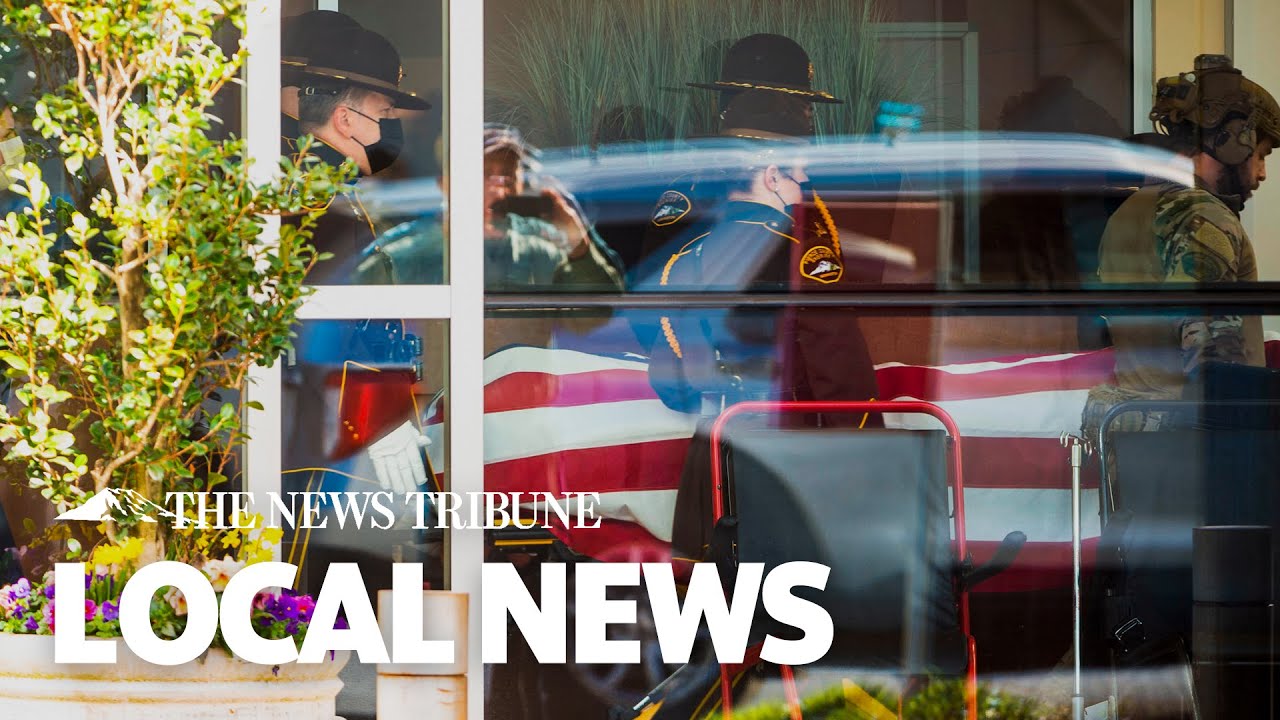 Fallen Pierce County Deputy Is Taken To Medical Examiner’s Office - YouTube