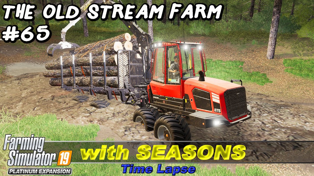 NEW Equipment. Logging & Transporting Timber to Our Sawmill | Old Stream Farm#65 | FS19 4K TimeLapse NEW Equipment. Logging & Transporting Timber to Our Sawmill | Old Stream Farm#65 | FS19 4K TimeLapse