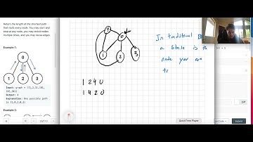 Leetcode 847. Shortest Path Visiting All Nodes