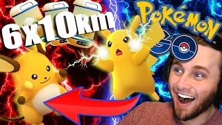 WHAT'S IN THE 10km EGGS? (Pokemon Go)