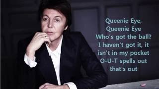 Paul McCartney - Queenie Eye (Lyrics)
