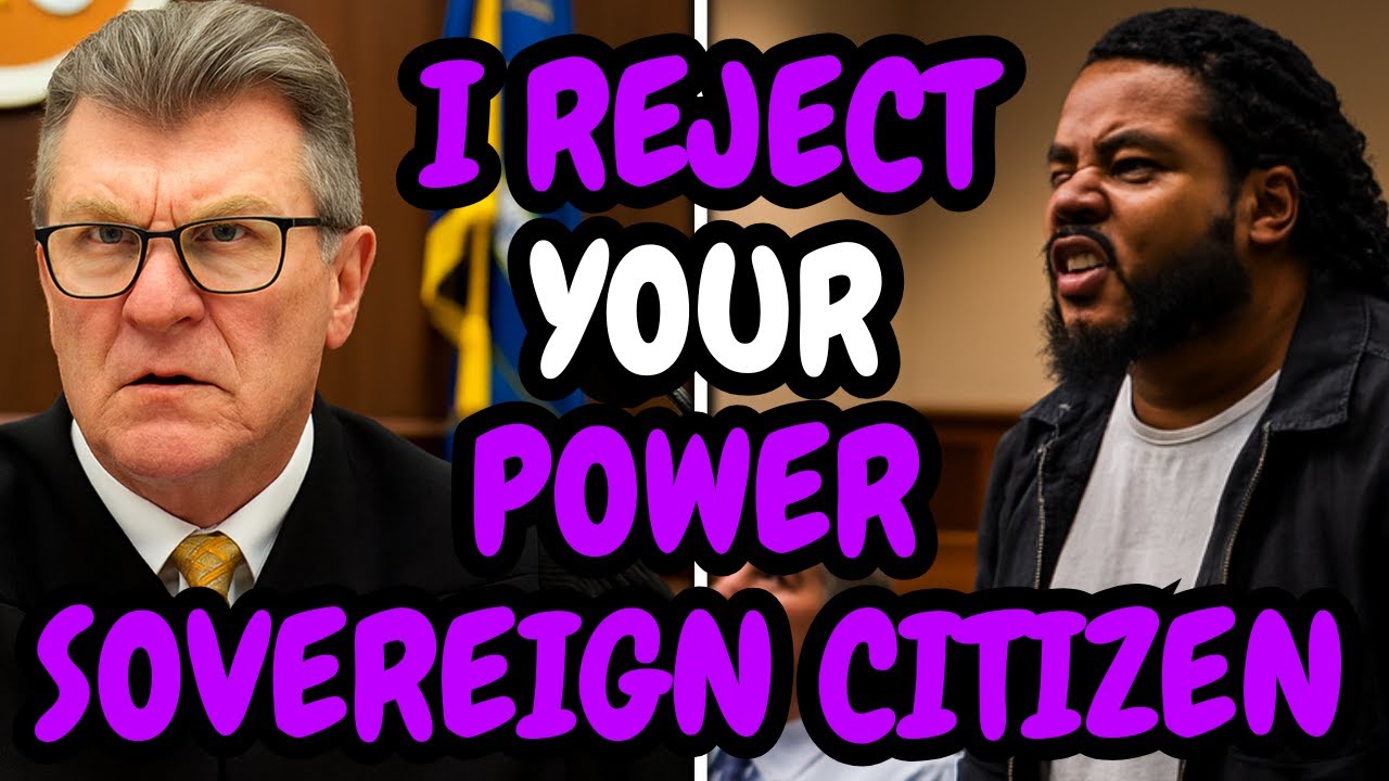 Sovereign Citizen Pushes Judge McNally — Courtroom Goes Silent