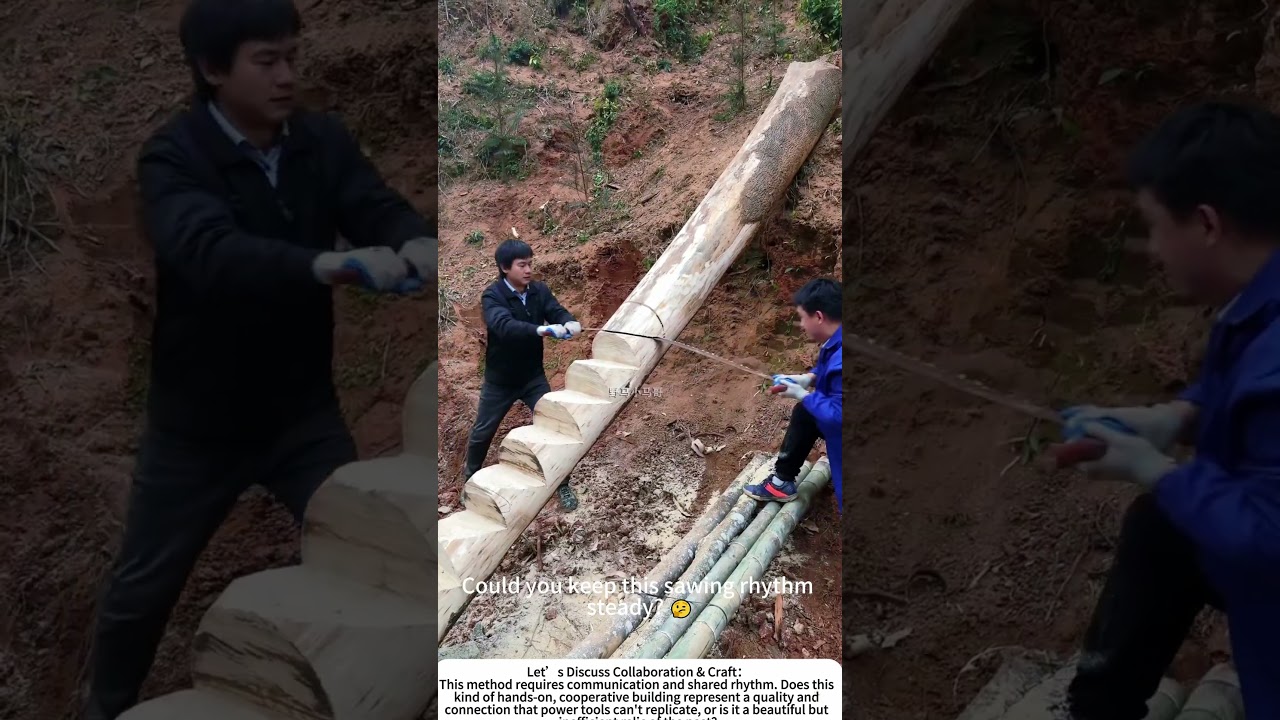 The Synchronized Cut: Sawing Ladder Stringers by Hand 🔨