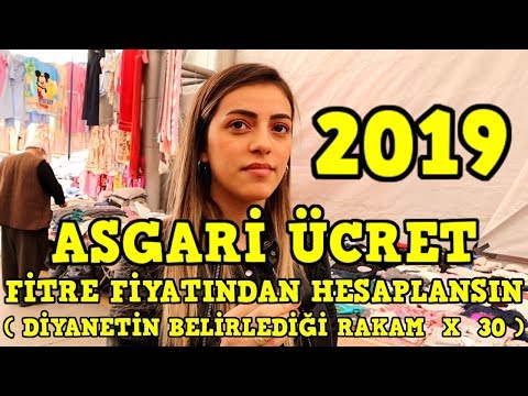 2019 ASGARİ ÜCRET BEKLENTİNİZ VE BU ÜCRETİN PARTİ SEÇİMİNİZE ETKİSİ NEDİR