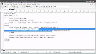 jQuery Tutorial - 29 - Enable submit button after file selected