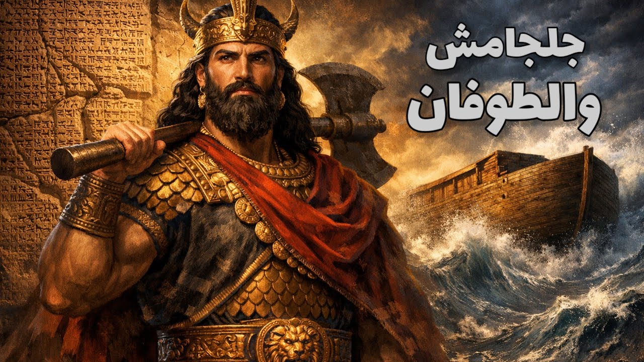  جلجامش والطوفان | ملخص الملحمة الأسطورية 