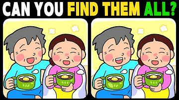 Spot The Difference : Can You Find Them All? Find The Difference 【😀Normal】 #1140